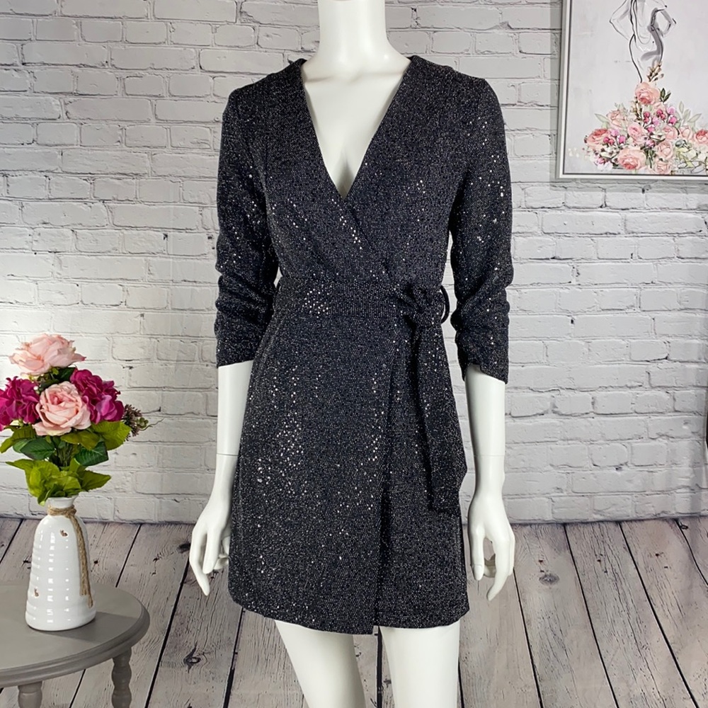 💜NWT: idem ditto Black/Sparkle Dress Size: Small